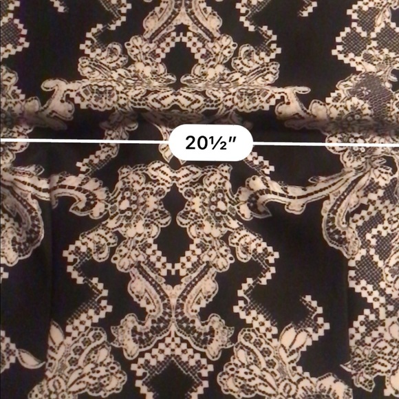 R&K Black and white pattern dress, Sz 16 - Picture 5 of 8